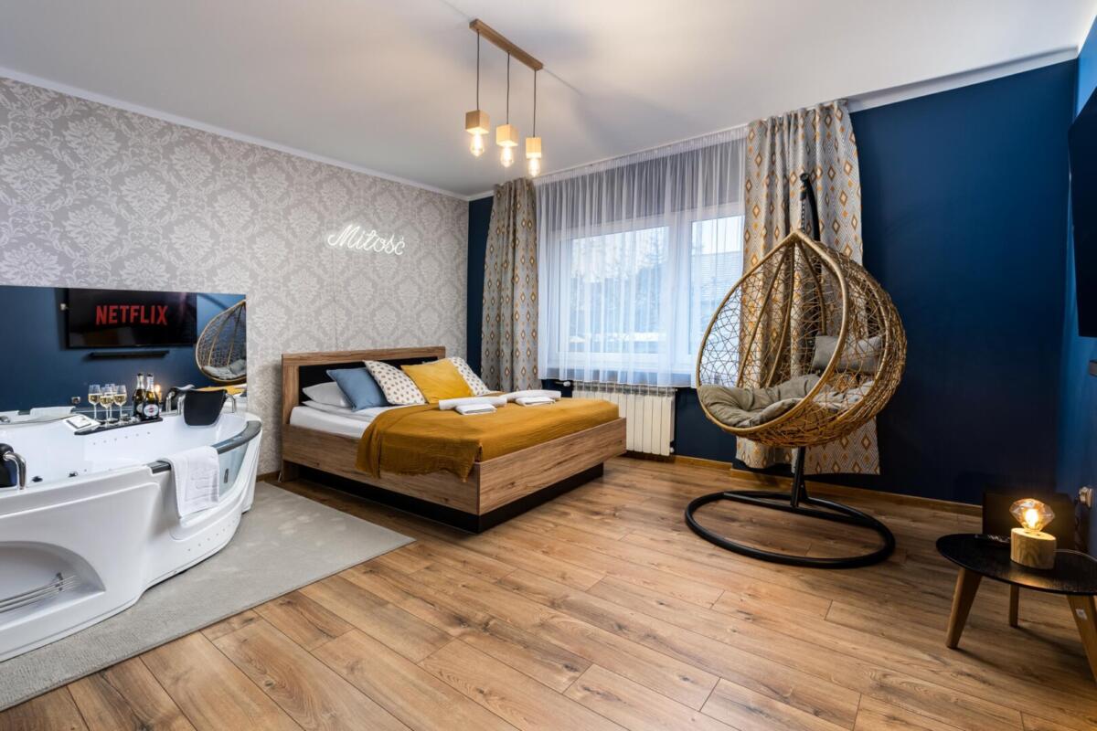 Apartament Drewniany z jacuzzi - Wadowice